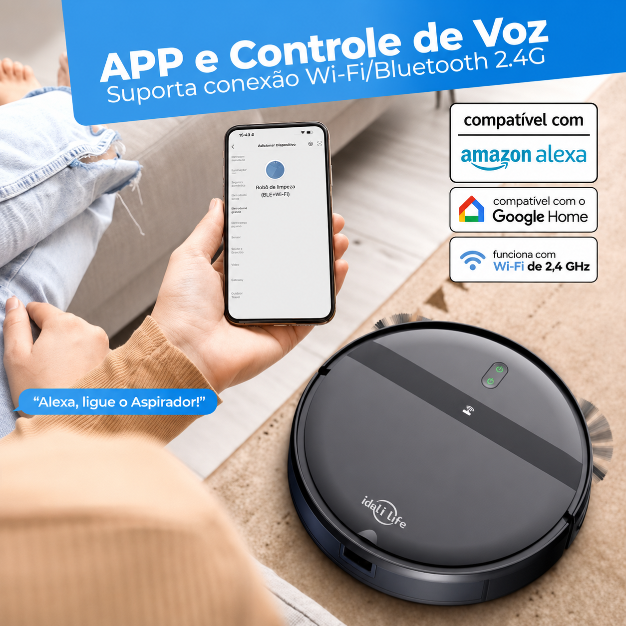 IDALI LIFE em funcionamento